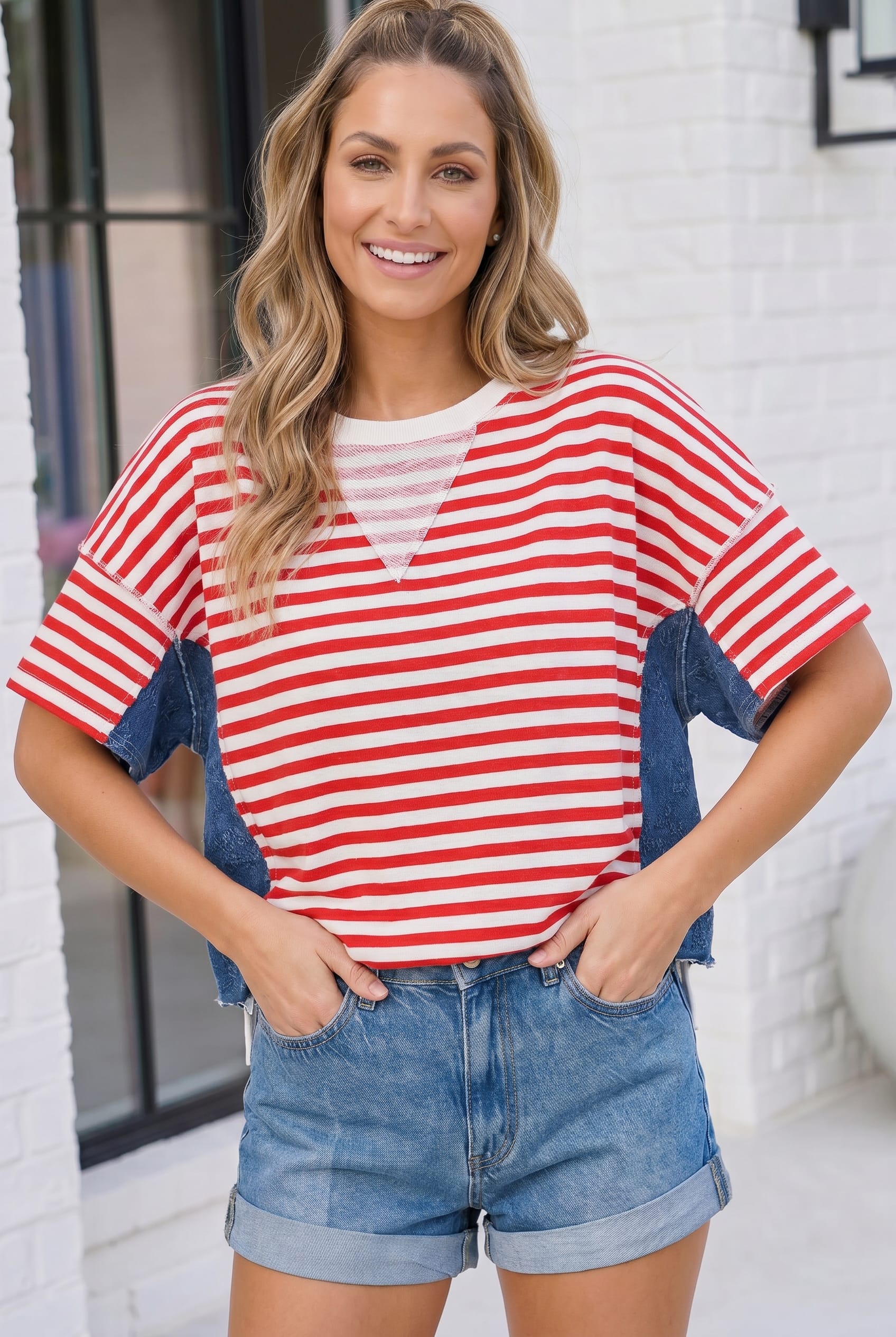 Stars Stripes and So Much Style Top