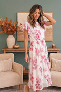 Daytime Romance Floral Midi Dress