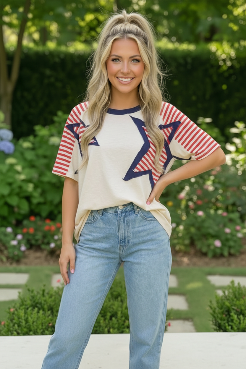 Stars and Stripes Forever Graphic Tee