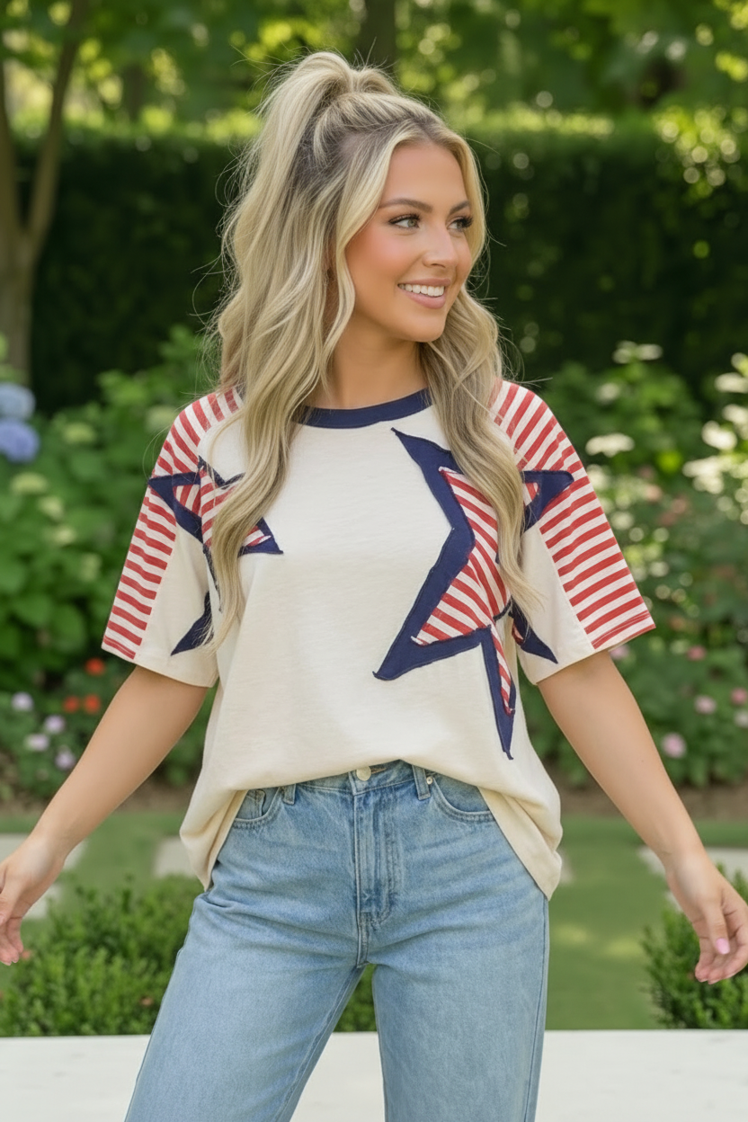 Stars and Stripes Forever Graphic Tee