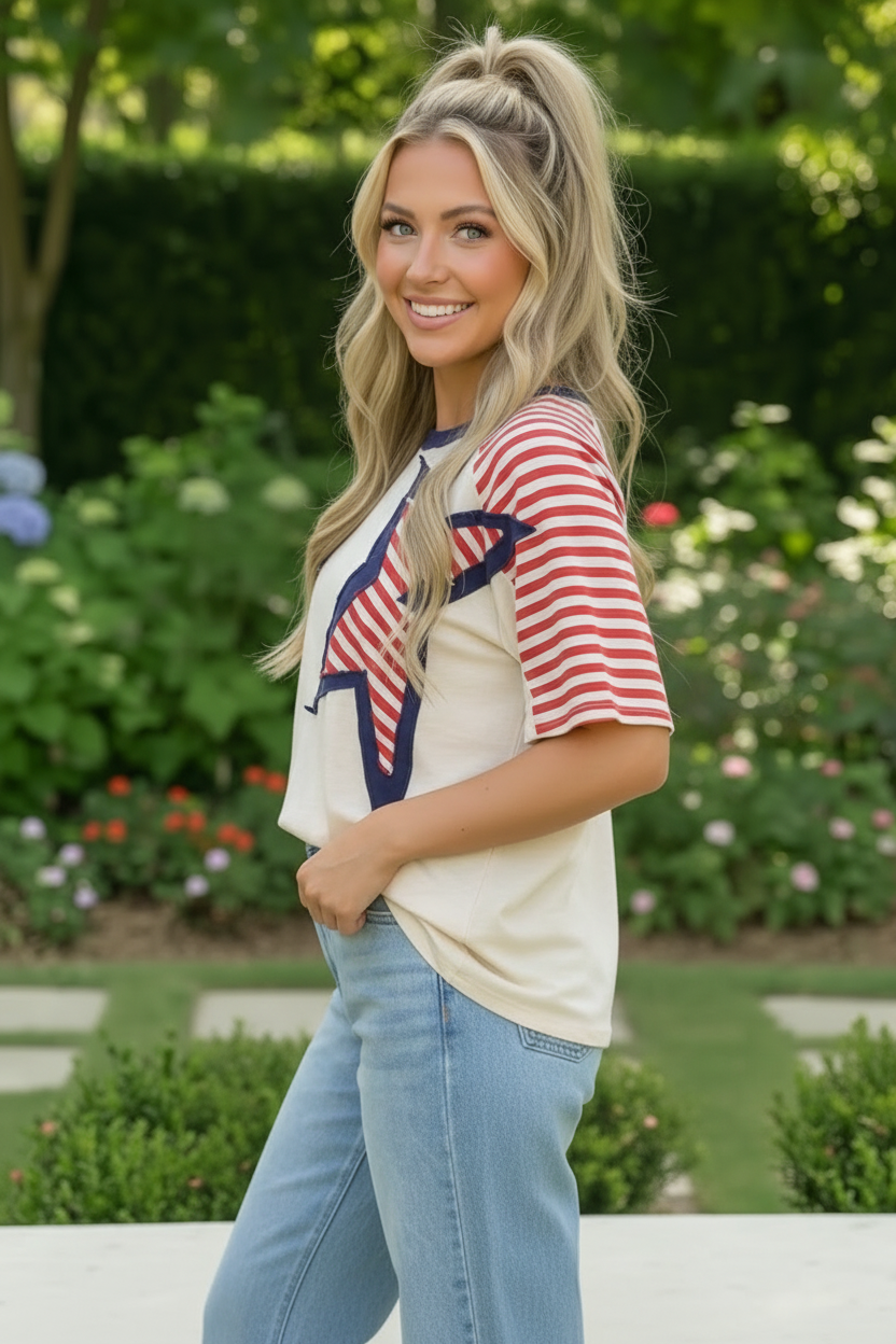 Stars and Stripes Forever Graphic Tee
