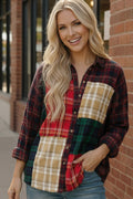 All the Plaids Button Up