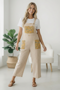 Sunflower Patch Pocket Overalls